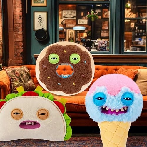 Fuggler ZURU Fuggalicious Mystery Blind Bag, Food Theme Collectible Plush Toy, Includes 1 Blind Bag, 7 in Total to Collect thumbnail 2