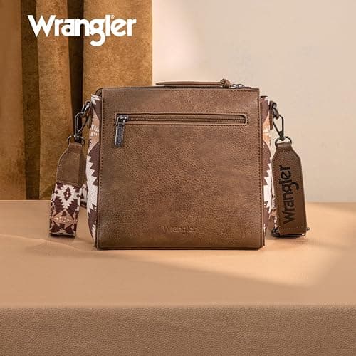 Wrangler Crossbody Purses for Women Vegan Leather Shoulder Bag Handbags thumbnail 3