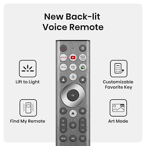 Hisense 75-Inch Class QLED 4K S7N CanvasTV Series Dolby Vision HDR Google Smart TV (75S7N, 2025 Model) - 144Hz, Art Mode, Anti-Glare Panel, Hi-Matte Display, UltraSlim Wall Mount & Frame Included thumbnail 14