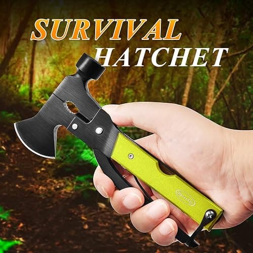 Christmas Gifts for Men Dad, RoverTac Multitool Axe for Mens Gifts, Gifts for Dad Husband Dad Boyfriend, Christmas Gifts Mens Stocking Stuffers-14 in 1 Multi Tool Axe Hatchet thumbnail 5