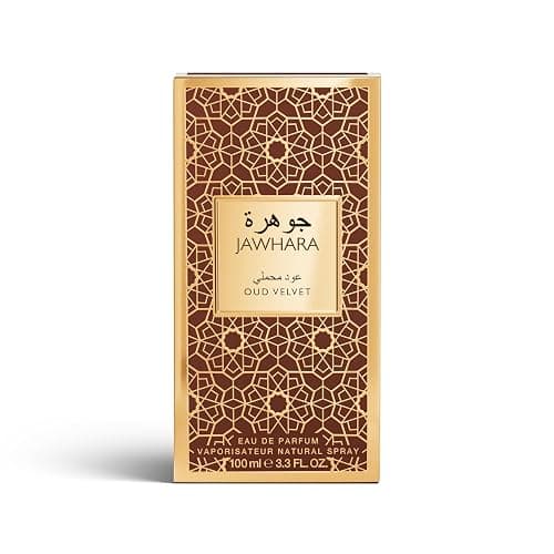 Jawhara Oud Velvet | Woody Ambery Eau de Parfum 3.3 fl oz | Oud with Notes of Saffron, Amber Wood, Leather and Warm Vanilla | Long Lasting | Everyday Wear | Travel Size thumbnail 7