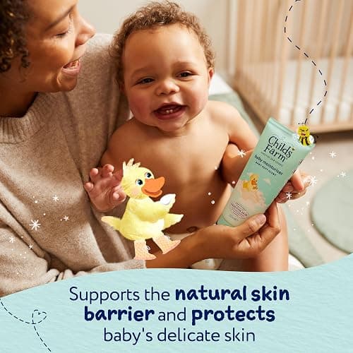 Childs Farm Baby Moisturiser, Baby Soft Scent | Moisturising & Hydrating | Suitable for Newborns with Dry, Sensitive Skin, 200ml (Pack of 2) thumbnail 3