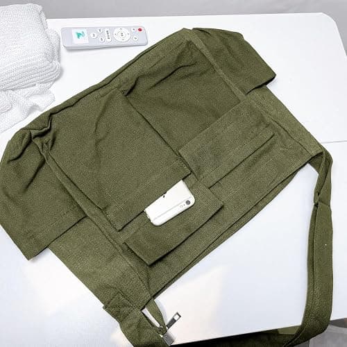 Canvas Messenger Bag for Women, Grunge Bag with Fairy Grunge Bracelet, Crossbody Bag with Bracelets Fairy Grunge Clothes thumbnail 8