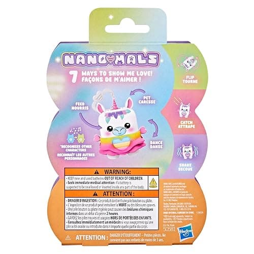 NANO-MALS Meadowmist The Unicorn, Electronic Pet Unicorn Toy, 70+ Responses, Interactive Fidget Toys for Girls & Boys, Kids Christmas Stocking Stuffer Gifts, Ages 5+ ​ thumbnail 10