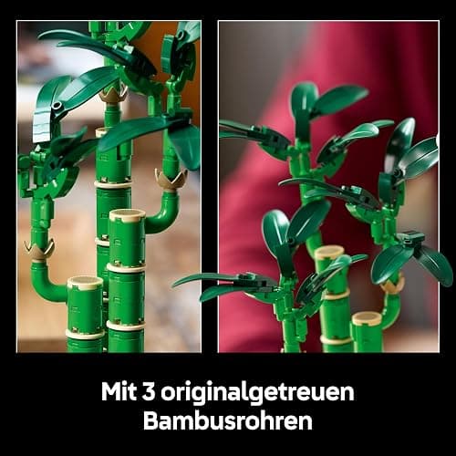 LEGO Botanicals Glücks-Bambus, Kunstpflanze - Bauset für Erwachsene - Geschenk für Einweihungspartys oder Abschlussfeiern für Frauen und Männer - Wohn-Deko 10344 thumbnail 6