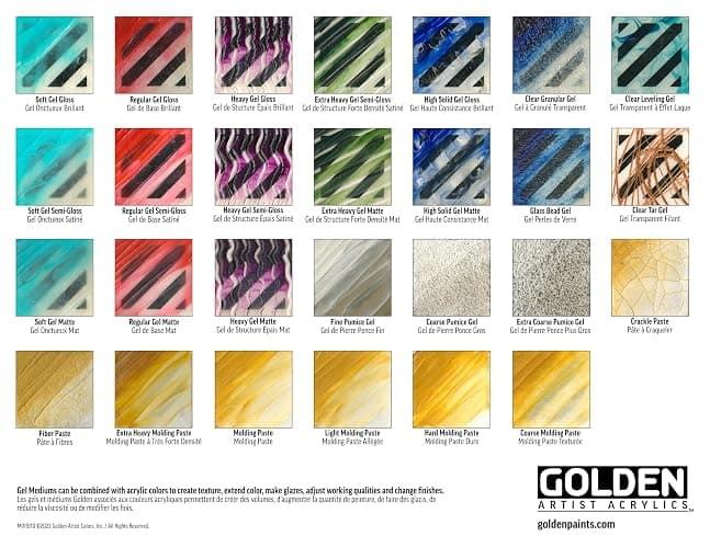 GOLDEN Crackle Paste, 8 fl. oz. Jar, Professional Acrylic Paste Medium, Opaque thumbnail 6