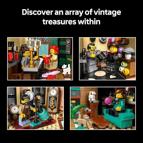 LEGO Icons Tudor Corner Building Set for Adults 18+ - DIY Miniature House Kit - Collectible Mini House Building Set for Men and Women - Crafting Gift for Adults - 10350 thumbnail 6