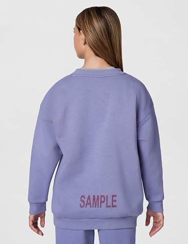 Nike Girls' Sportswear Club Fleece Oversized Sweatshirt thumbnail 3
