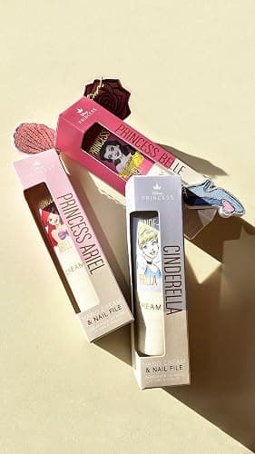 MAD Beauty Disney Pure Princess Ariel Hand Cream & Nail File Duo Set, Ginger Pear Fragranced, Enriched with Shea Butter, Relax, Unwind, Self-Care Routine, The Little Mermaid thumbnail 5
