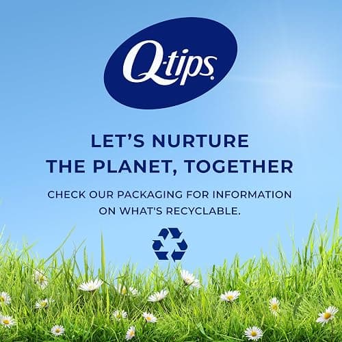 Q-tips Cotton Swabs, 500 Count (Pack of 2) thumbnail 9