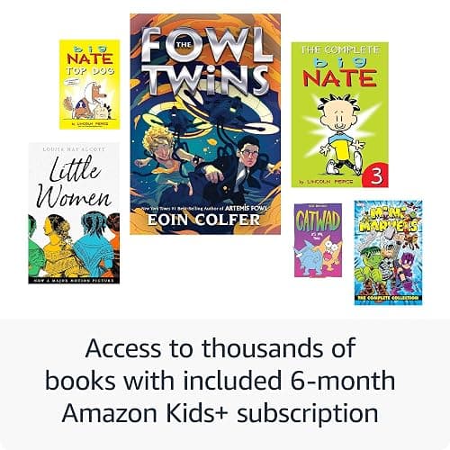 Amazon Kindle Kids 16GB (newest model) - If it breaks, we will replace it, includes ad-free books - Kids read an average of 1+ hour per day with Kindle -  Unicorn Valley thumbnail 2