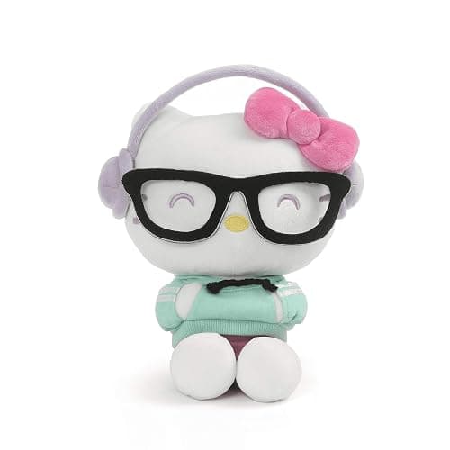 GUND Sanrio Hello Kitty Kawaii Style Plush Stuffed Animal Cat, 9.5" - Image 1