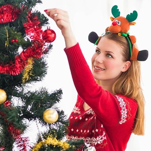 WLLHYF 2 Pieces Satin Headbands 1 Inch Wide Hard Head Band Fashion Solid Headband Anti-slip Plain Hair Bands Diy Hair Accessories for Women Girls Halloween Christmas Valentine's Day thumbnail 7