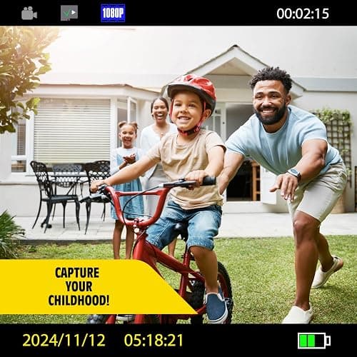 ekids Pokemon Kids Camera with SD Card, Digital Camera for Kids with Video Recording and Built-in Digital Stickers, Great Stocking Stuffers for Kids thumbnail 6