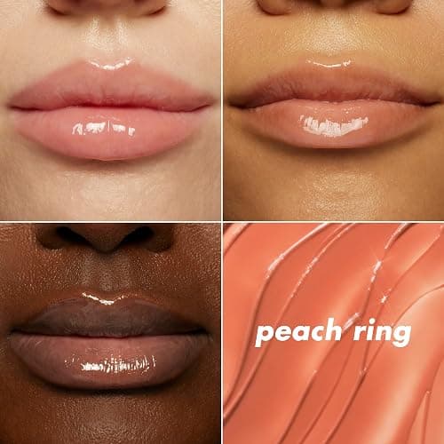 e.l.f. Glow Reviver Melting Lip Balm, Hydrating Tinted Lip Balm For A Glossy Finish & Soft, Supple Lips, Vegan & Cruelty-Free, Peach Ring thumbnail 2