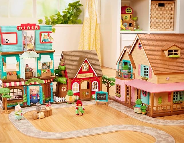 Li’l Woodzeez – Animal Figurines – Toy Cat – Collectible Figurines – Figurine Playset for Kids – 3+ Years– The Whiskerelli Cats thumbnail 10