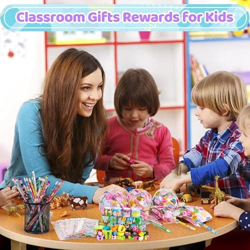 Thesixowls Giant Lollipop Birthday Goodie Bags, 24 Pack Lollipop Return Gifts for Birthday Party - Fun Goodie Bags Classroom Rewards Students Gifts Class Prizes thumbnail 7