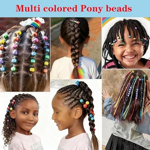 nikkiGUO 2500 PCS Pony Beads Jewelry Making Kit – 96 Colors, UV Color Changing & Glow Alphabet Beads, Heart Bow Crystal String, Tools, Gift Box for DIY Bracelets, Necklaces thumbnail 7