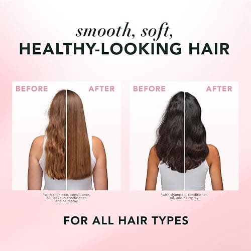 Herbal Essences Shampoo & Conditioner Set, Rose Hips - Smooth Collection, Paraben-Free, Color-Safe, Shiny Hair with Jojoba & Vitamin E, 29.2 Fl Oz Each, 2-Pack thumbnail 4