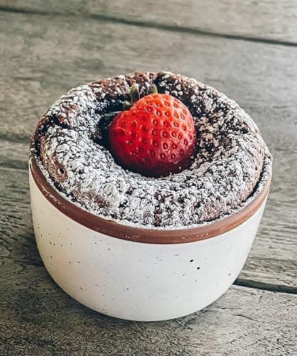 Mora Ceramic Ramekins - 6oz, Set of 6 - Small Oven Safe Baking Dishes/Cups - For Personal Pudding, Creme Brulee, Souffle, Serving Dip, Custard, Ice Cream - Single Mini Bowls - Vanilla White thumbnail 6