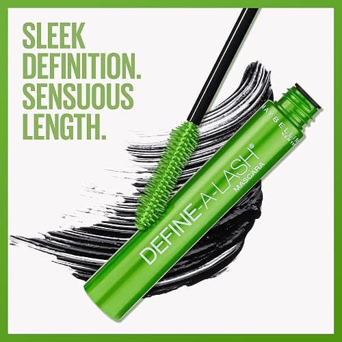 Maybelline Lengthening Mascara, Very Black | Define-A-Lash | Washable Formula | Longer-looking Lashes | Pack of 2 thumbnail 7