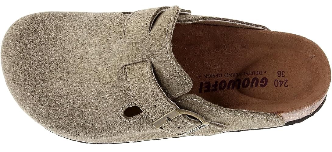 guoluofei Clogs for Women, Womens Clogs and Mules House Slipers with Arch Support and Adjustable Buckle thumbnail 3