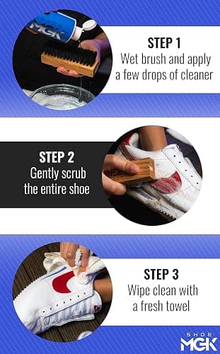 Shoe MGK Starter Shoe Cleaner Kit - Shoe Cleaner & Conditioner for All Shoes, Premium Shoe Brush thumbnail 10