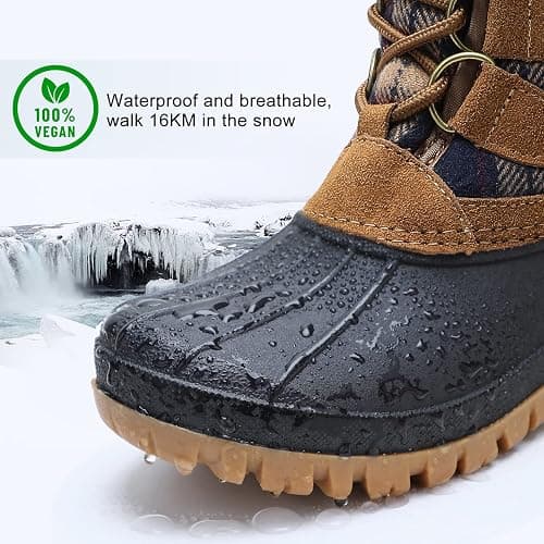 STQ Womens Winter Duck Boots Waterproof Cold Weather Snow Boots thumbnail 5