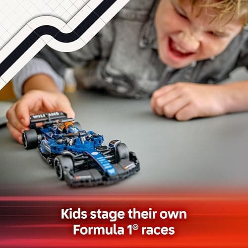 LEGO Speed Champions Williams Racing FW46 F1 Race Car Toy - Building Set for Kids, Boys & Girls, Ages 10+ - Toy Car for F1 Fans - Gift Idea for Birthday - 77249 thumbnail 3