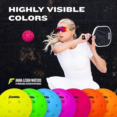 Franklin Sports X-40 Outdoor Pickleballs - USAP Approved thumbnail 4