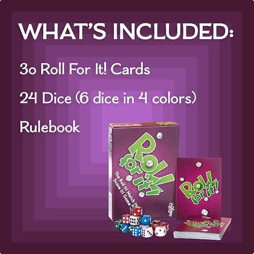 Calliope Roll for It! – Fast Dice Rolling Game of Luck & Strategy for 2–4 Players Ages 8+ | Quick Family Board Game Night Fun - Purple Edition thumbnail 6