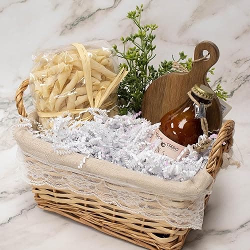 Uptotop 8oz Crinkle Cut Paper Shred Filler for Gift Wrapping, Gift Basket Filling, Perfect for Birthday, Christmas, Thanksgiving, Halloween, Easter, Valentine's Day, Mother's Day, Father's Day, Wedding & Holiday Decor, Diamond White thumbnail 6