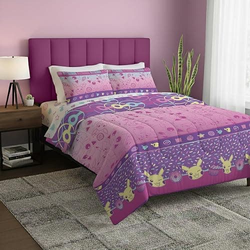 BEDROOM: Pokemon Full Size Comforter Set - Image 1