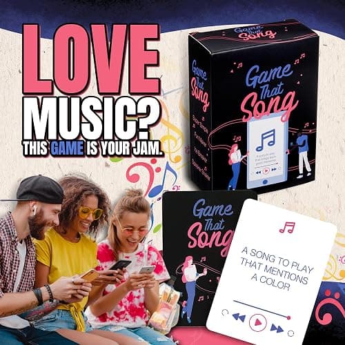 Game That Song - Music Party Game for Adults & Families | Card Game for Game Night | Compete to Play the Best Song | 3-6 Players or Groups thumbnail 6