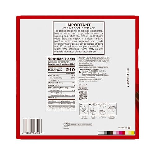 KIT KAT Milk Chocolate Wafer Candy Bars, 1.5 oz (36 Count) - Milk Chocolate Wafer - 1.5 oz (Pack of 36) thumbnail 7
