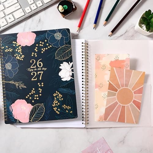 Planner 2026-2027 - Academic Planner 2026-2027, July 2026 - June 2027, Weekly & Monthly Planner, 8'' x 10", Calendar Planner, Colorful Monthly Tabs, Twin-wire Binding, Back Pocket, Holidays thumbnail 8