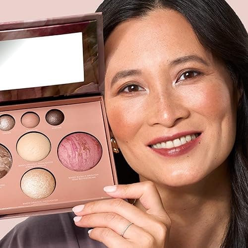 LAURA GELLER NEW YORK The Best of the Best Baked Palette - Full Size - Includes Bronzer, Blush, 2 Highlighters and 3 Eyeshadows - Travel-Friendly thumbnail 9