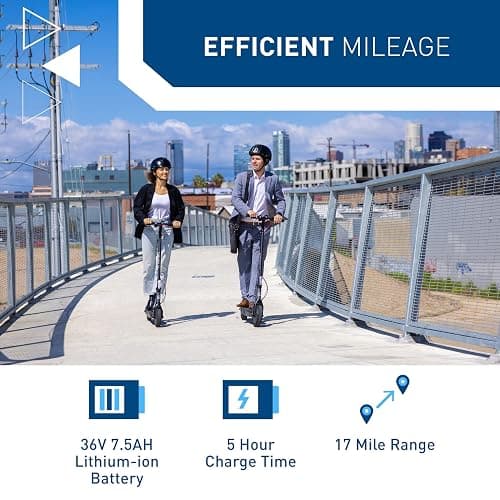 Hiboy S2 Series/MAX Pro/Titan Series Electric Scooter, 350-2000W Motor, 8.5-11" Tires, 17-80 Miles Range E Scooter, 19-31 Mph Folding Commuter Electric Scooter for Adults thumbnail 4