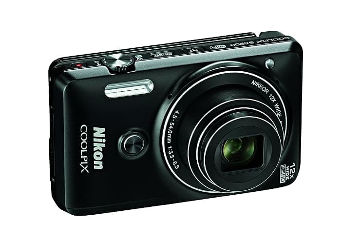 Nikon COOLPIX S6900 Digital Camera with 12x Optical Zoom and Built-In Wi-Fi (Black) thumbnail 3