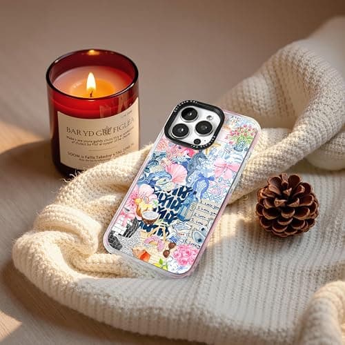 ChiCaseVer for iPhone 15 Case, Coastal Romantic Y2K Design with Military-Grade Drop Protection, Romantic Ocean Theme Ocean Theme TPU Cover with 1.5mm Camera Protection for Women Girls thumbnail 7
