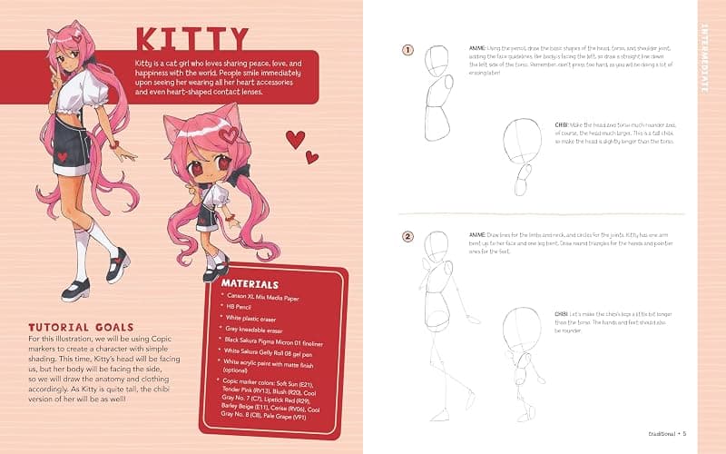 Anime + Chibi Art Class: A Complete Beginner Course in Drawing Manga Cuties + Their Chibis thumbnail 3