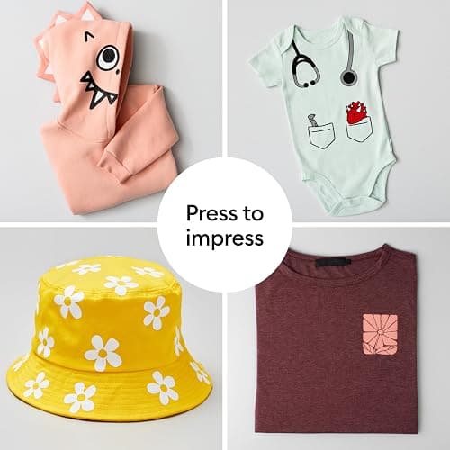 Cricut EasyPress Mini™ LT - Blush Pink - Mini Heat Press | Pressing Shoes, Baby Clothes, T-Shirts, & More - Easy to Use with a Single Setting - Precision Tip - Portable Mini Iron thumbnail 7