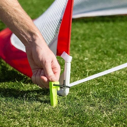 GoSports Portable Pop-Up Soccer Goals for Backyard - Kids & Adults - Set of Two Nets with Agility Training Cones and Carrying Case thumbnail 9