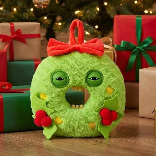 Fuggler Festive Fuggs 9 Inch Series 2 Plush Collectible Toy (Keith Wreathington) by ZURU Featuring Funny Ugly Monster Designs with Holiday Style Details, Perfect for Fans, Collectors, and Gifting thumbnail 2