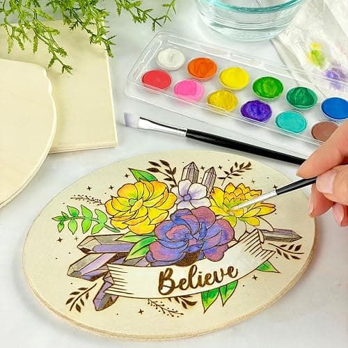 ArtSkills Wood Burning Tool Kit – 55 Piece Complete Woodburning Gift Set | Arts and Crafts Kit, Cool Gifts for Teens and Adults, Fun Crafts DIY Projects, Pyrography Kit thumbnail 6