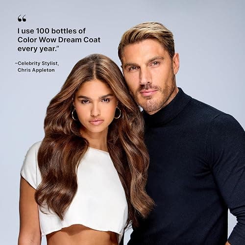 COLOR WOW Dream Coat Supernatural Spray – Multi-award-winning keeps hair frizz-free for days with moisture-repellant anti-humidity technology; glass hair results, 50 ml (Pack of 1) thumbnail 5