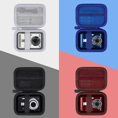 khanka Hard Travel Case Replacement for Kodak PIXPRO FZ55/FZ45/FZ43 Digital Camera,Case Only. (White) thumbnail 8