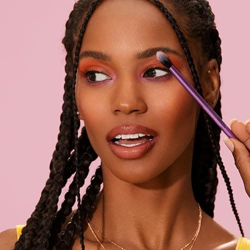 Real Techniques 8 Piece Everyday Eye Essentials Makeup Brush Set, Eye Brushes for Eye Liner, Eyeshadow, Brows, & Lashes, Travel Friendly, Gift Set, Synthetic Bristles, Cruelty-Free & Vegan thumbnail 4