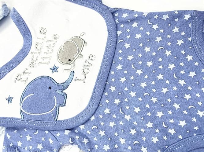 Reborn Dolls Baby Boy Clothes 5 Pcs Set Elephant Clothing for 20-22 Inch Reborn Newborn Baby Doll Clothes thumbnail 5