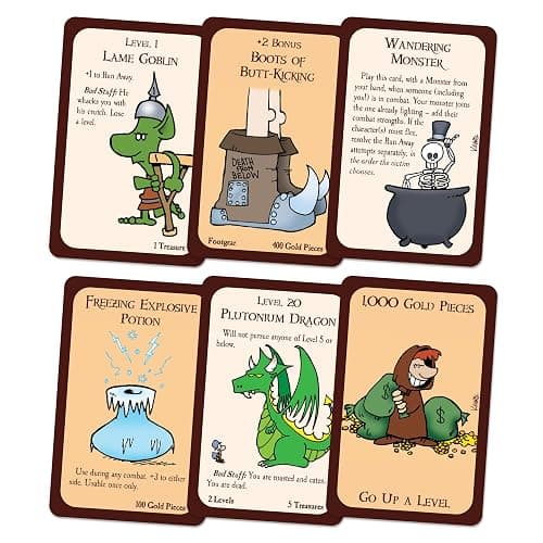 Munchkin Deluxe Board Game (Base Game), Family Board & Card Game, Adults, Kids, & Fantasy Roleplaying Game, Ages 10+, 3-6 Players, Avg Play Time 120 Min, From Steve Jackson Games thumbnail 5